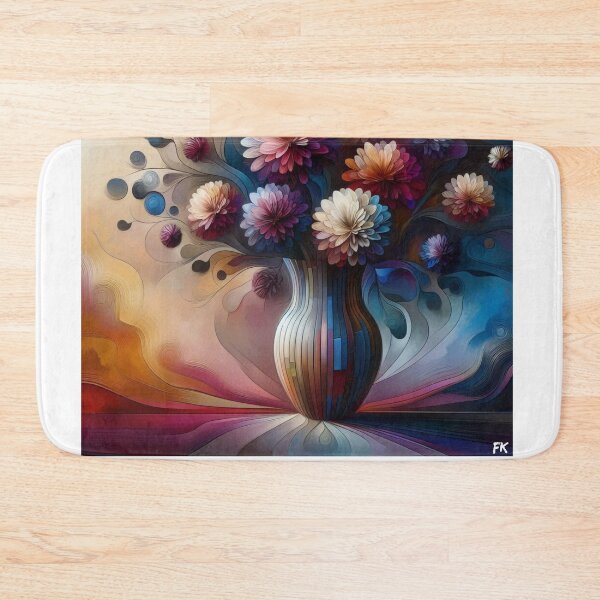 Item preview, Abstract vase flowers  designed and sold by Fateh-Kro ⭐⭐⭐⭐⭐.