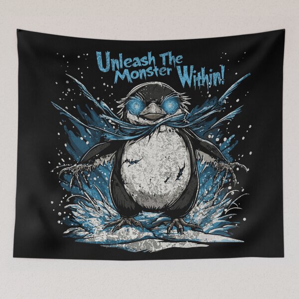 Item preview, Zombie Animal : Creepy Penguin designed and sold by Eksama Design.