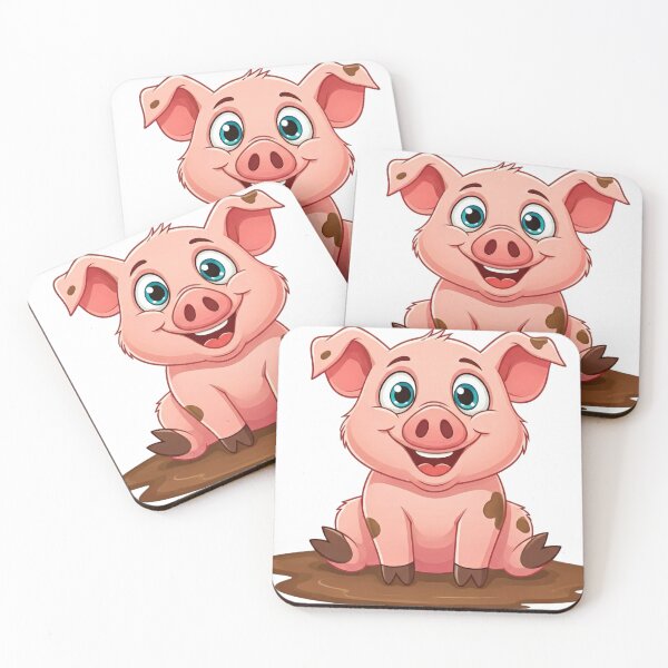 Item preview, Pig in the mud designed and sold by ŁUKASZ Myszka.