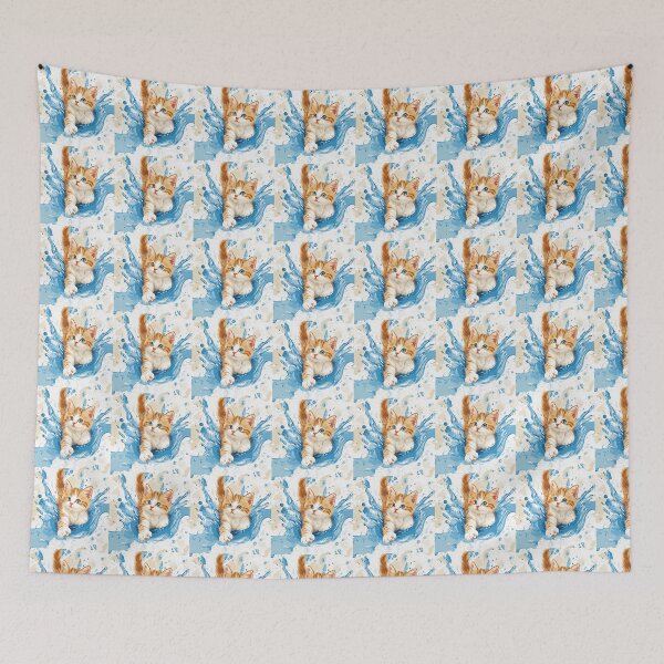 Item preview, cats with dark theme by watercolor designed and sold by Palmate-m.
