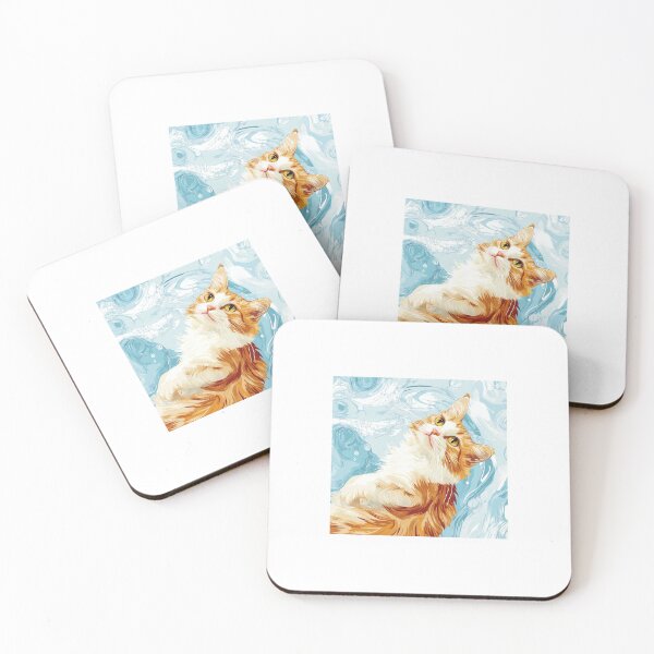 Item preview, cats with dark theme by watercolor designed and sold by Palmate-m.