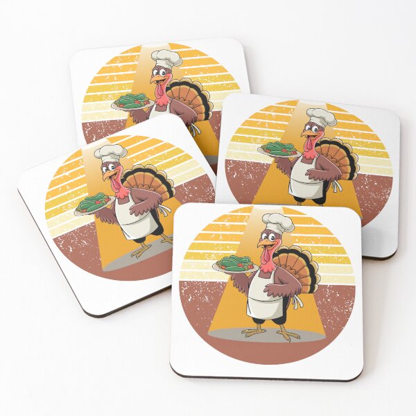 Item preview, Funny Thanksgiving Turkey  cook and Green vegetarian  Food designed and sold by KolorellaS.