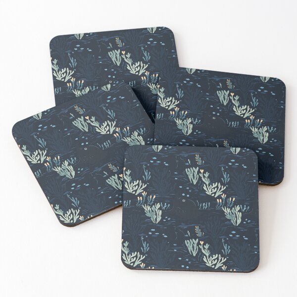 Item preview, cats with dark theme by watercolor designed and sold by Palmate-m.