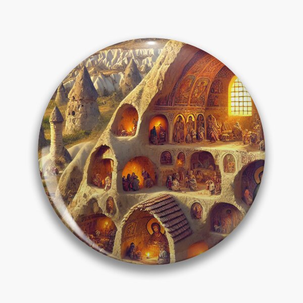 Item preview, Early Christian Life of Cappadocia designed and sold by Tony Yustein.