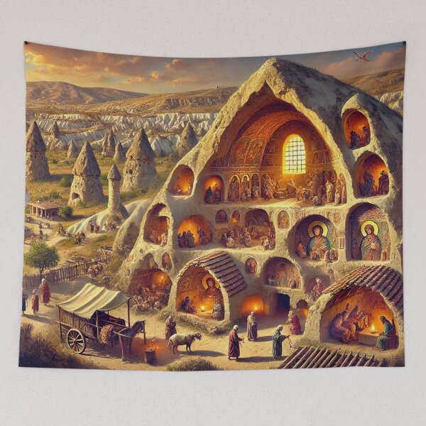 Item preview, Early Christian Life of Cappadocia designed and sold by Tony Yustein.