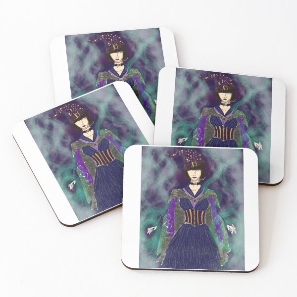 Item preview, The Halloween Witch designed and sold by illustratively J. artworks.