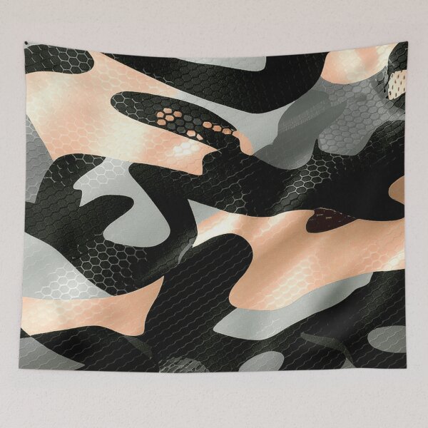 Item preview, Camo Flow - Orange designed and sold by Exodoi.
