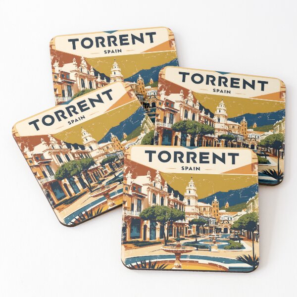 Item preview, Torrent Spain Vintage Travel Tourism designed and sold by TravelersGems.