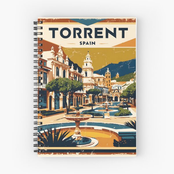 Item preview, Torrent Spain Vintage Travel Tourism designed and sold by TravelersGems.