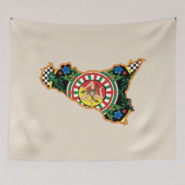 Item preview, Sicilia Maioliche Trinacria Italy designed and sold by studioss76.