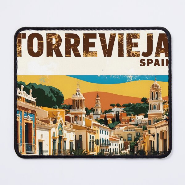 Item preview, Torrevieja Spain Vintage Travel Tourism designed and sold by TravelersGems.