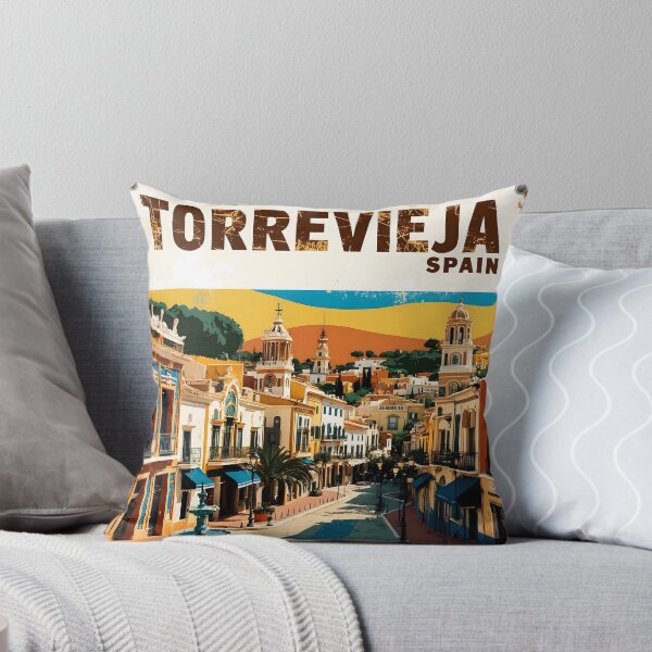 Item preview, Torrevieja Spain Vintage Travel Tourism designed and sold by TravelersGems.