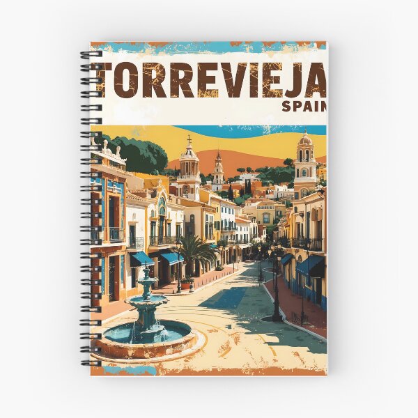 Item preview, Torrevieja Spain Vintage Travel Tourism designed and sold by TravelersGems.