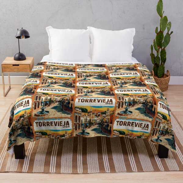 Item preview, Torrevieja Spain Vintage Travel Tourism designed and sold by TravelersGems.