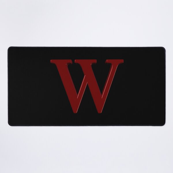 Item preview, The Letter W Dimensional Red designed and sold by Art in My Loft.