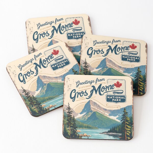 Item preview, Gros Morne National Park Canada Postcard Vintage Travel Retro designed and sold by TravelPostcardGems.
