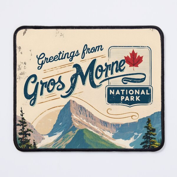 Item preview, Gros Morne National Park Canada Postcard Vintage Travel Retro designed and sold by TravelPostcardGems.