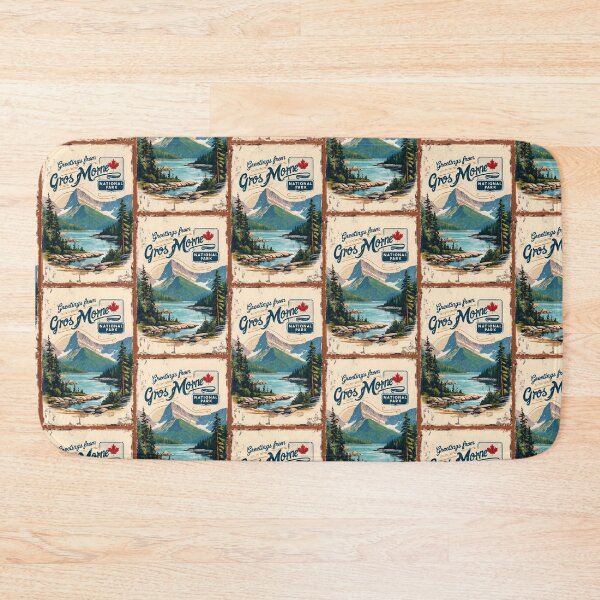 Item preview, Gros Morne National Park Canada Postcard Vintage Travel Retro designed and sold by TravelPostcardGems.