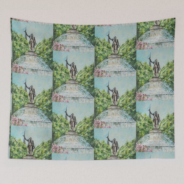 Item preview, LaFayette Square in LaGrange, Georgia  designed and sold by JYEmeryArt.