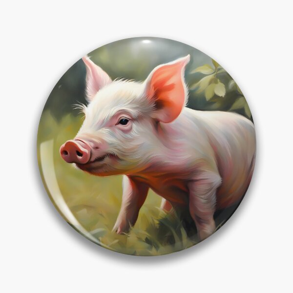 Item preview, Piglet Resting for a Few Seconds designed and sold by CalmnessbyChoice.