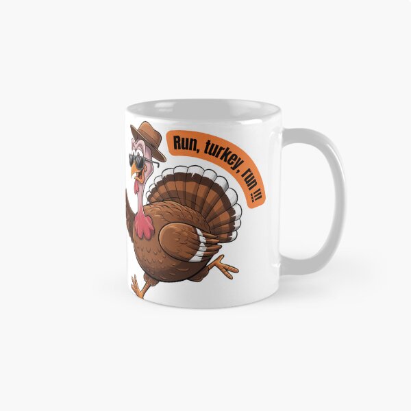 Item preview,  Funny Thanksgiving Turkey , Running Turkey Trot designed and sold by KolorellaS.