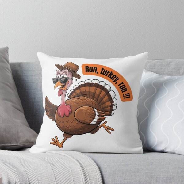 Item preview,  Funny Thanksgiving Turkey , Running Turkey Trot designed and sold by KolorellaS.