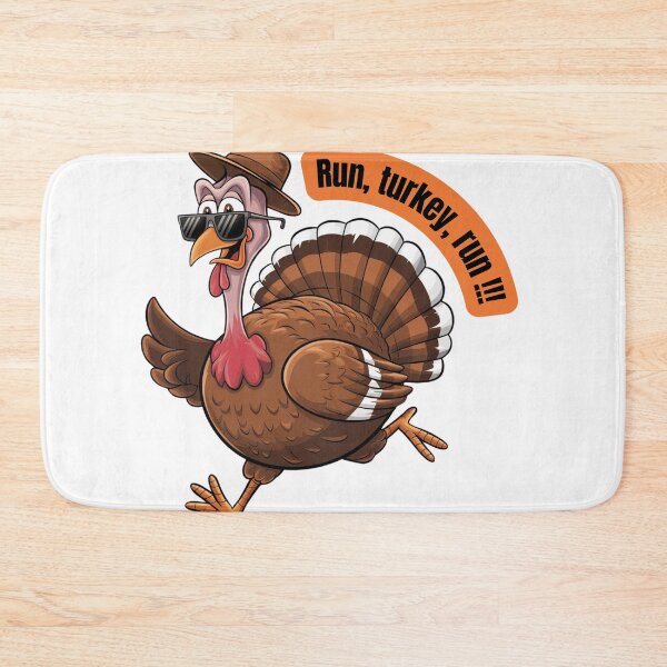 Item preview,  Funny Thanksgiving Turkey , Running Turkey Trot designed and sold by KolorellaS.
