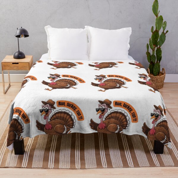 Item preview,  Funny Thanksgiving Turkey , Running Turkey Trot designed and sold by KolorellaS.