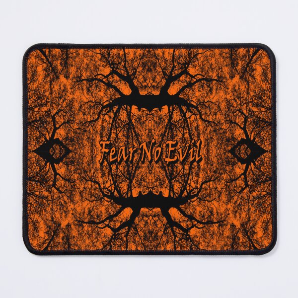 Item preview, Fear No Evil – Christian Halloween Design with Spooky Tree Background | Faith Over Fear -Black design Apparel designed and sold by ZechJohnRB.