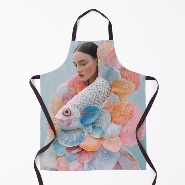 Artikelvorschau, „Ozeankleid in leuchtender Farbpalette“ entworfen und verkauft von MacroArtHub.