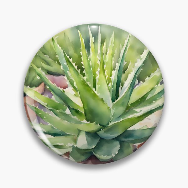 Item preview, Big Aloe Vera Plant in Garden designed and sold by CalmnessbyChoice.