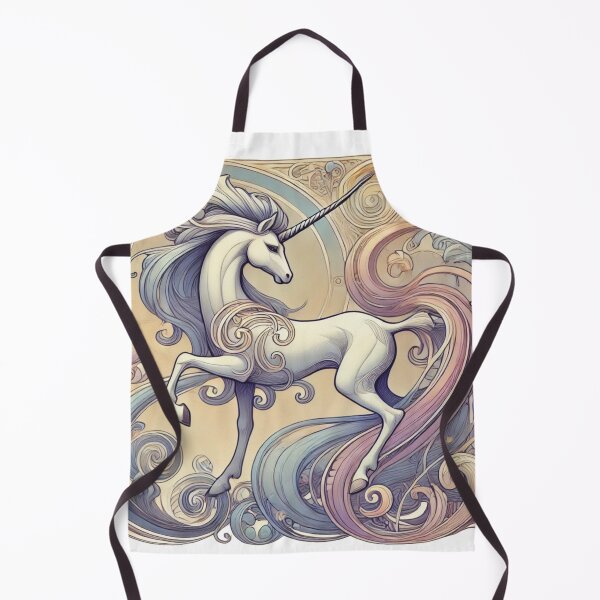 Item preview, Majestic Art Nouveau Unicorn Design designed and sold by NSB-Design.
