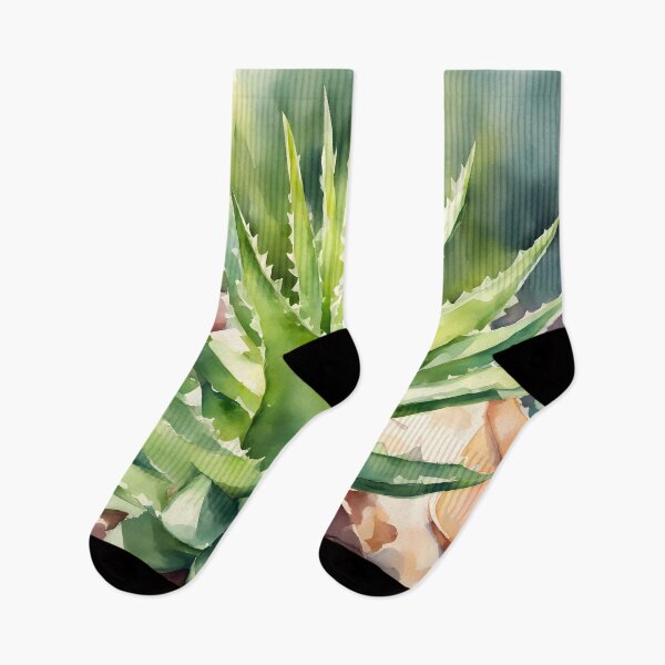Item preview, Big Aloe Vera Plant in Garden designed and sold by CalmnessbyChoice.