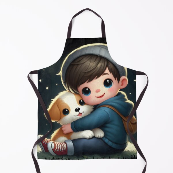 Item preview, A boy and his dog designed and sold by Aleksandar Kostjuk.