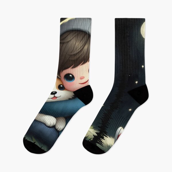 Item preview, A boy and his dog designed and sold by Aleksandar Kostjuk.