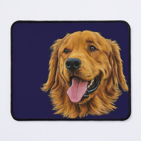 Item preview, Ma Best Friend Golden Retriever Drawing designed and sold by Wearable Prints.