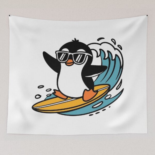 Item preview, Cool Penguin Skateboarding in Style designed and sold by XquisiteFashion.