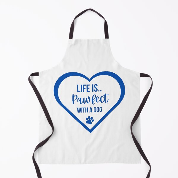 Item preview, Life Is Pawfect With A Dog Blue Heart designed and sold by Tanya C Smith.