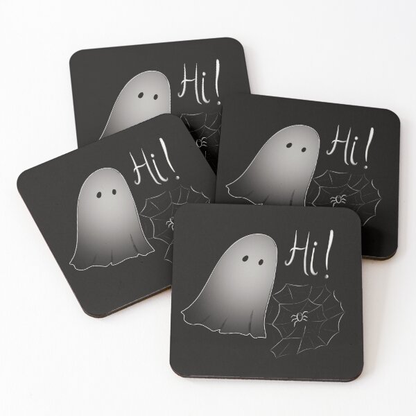 Item preview, Ghost hi ! | Halloween  designed and sold by Creative_verse108.