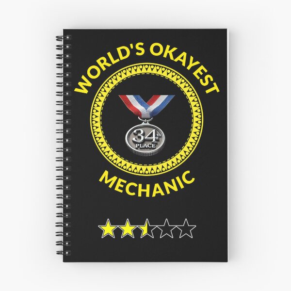 Item preview, World's Okayest Mechanic designed and sold by Sunrise427.