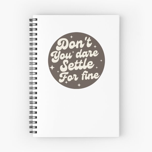 Item preview, Don't you dare settle for fine designed and sold by belladesign7.