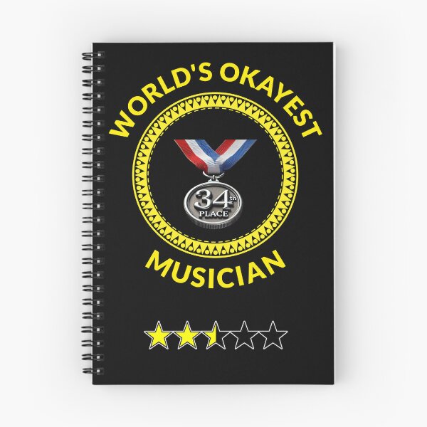 Item preview, World's Okayest Musician designed and sold by Sunrise427.