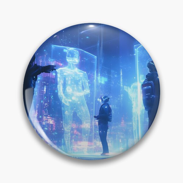 Item preview, Holographic Communication Interface designed and sold by Alin Richard Iovănuț.