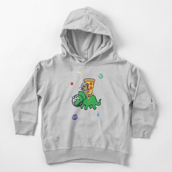 Vista previa del artículo con la obra «Triceratops de montar gato y pizza en el espacio», diseñado y vendido por jezkemp.