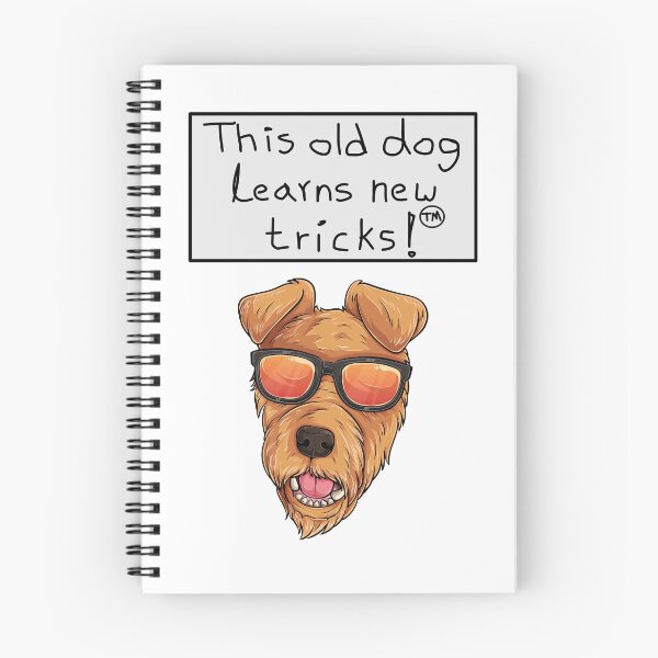Item preview, This old dog learns new tricks! designed and sold by US3Ink.