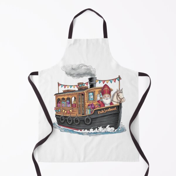 Item preview, Sinterklaas Pakjesboot Clipart designed and sold by Wennebabs.