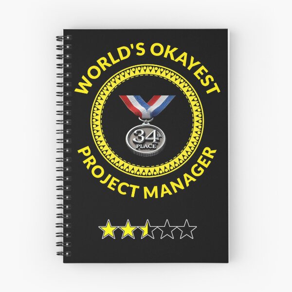 Item preview, World's Okayest Project Manager designed and sold by Sunrise427.