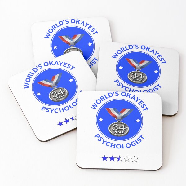 Item preview, World's Okayest Psychologist designed and sold by Sunrise427.