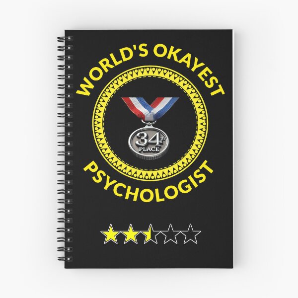 Item preview, World's Okayest Psychologist designed and sold by Sunrise427.