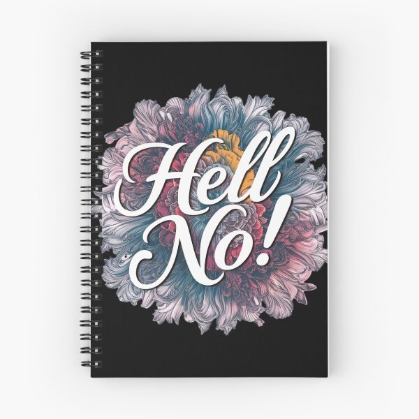Item preview, Hell No ! Retro Sarcastic designed and sold by nbg2012.